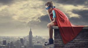 Amped Up Media & Marketing Super Hero