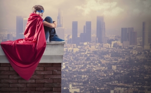 super hero web design