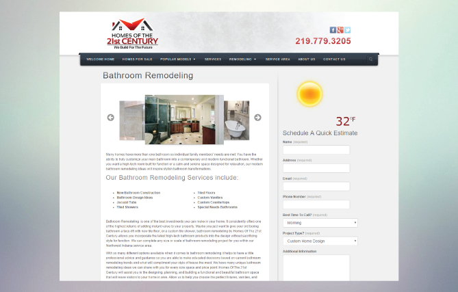 Portfolio -Homes of the 21st Century
